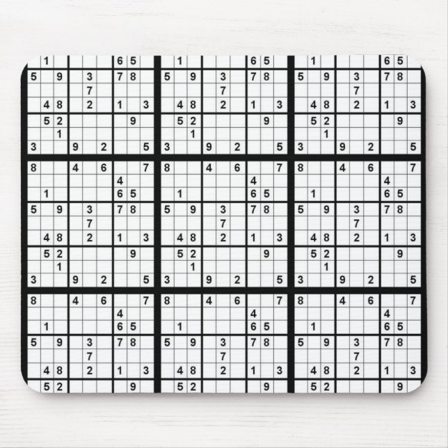 Mousepad Sudoku (Frente)