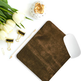 Mousepad Suede Seam Look of Leather
