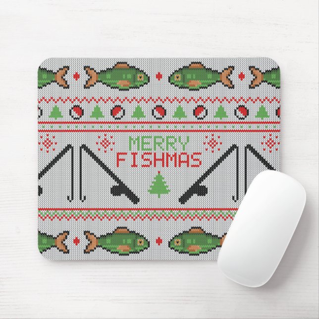Mousepad Suéter de Natal Feio (Com mouse)