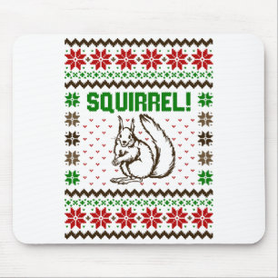 Mousepad Suéter Feio de Esquilo Atacando a Família Griswold
