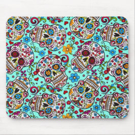 Mousepad Sugar Skull, Dia de los Muertos #1