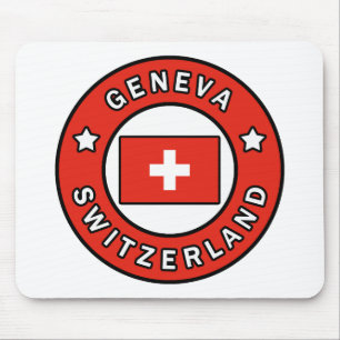 Mousepad Suiça de Genebra