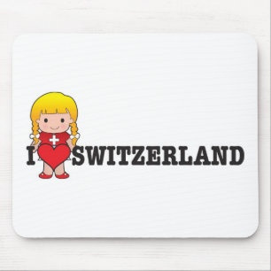 Mousepad Suiça do amor