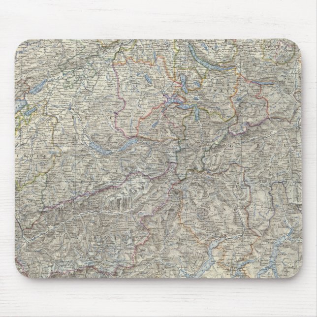 Mousepad Suiça, Savoy, Piemonte (Frente)