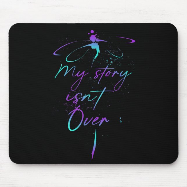 Mousepad Suicide Awareness Suicide Prevention Suprt Survivo (Frente)