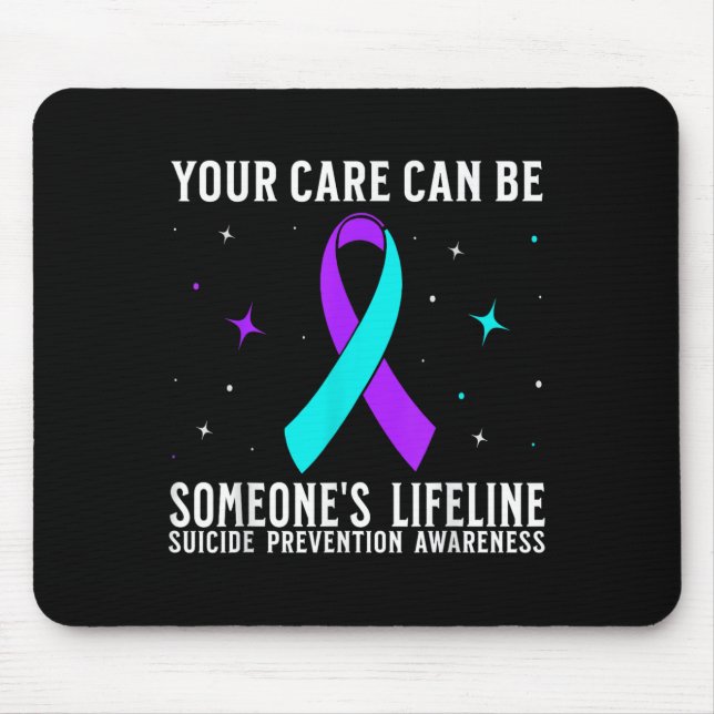 Mousepad Suicide Awareness Suprt Suicide Prevention Awarene (Frente)