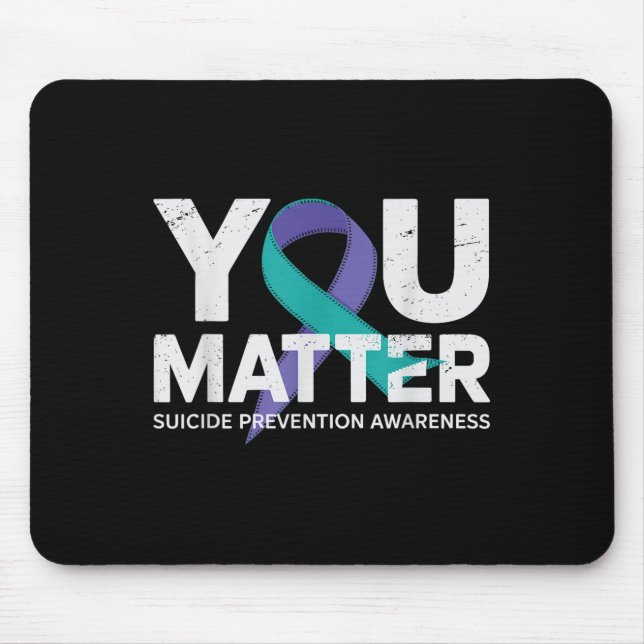 Mousepad Suicides Prevention Shirts Suicide Awareness  (Frente)