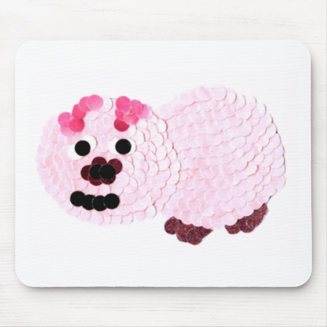 Mousepad Suíno Rosa (Frente)