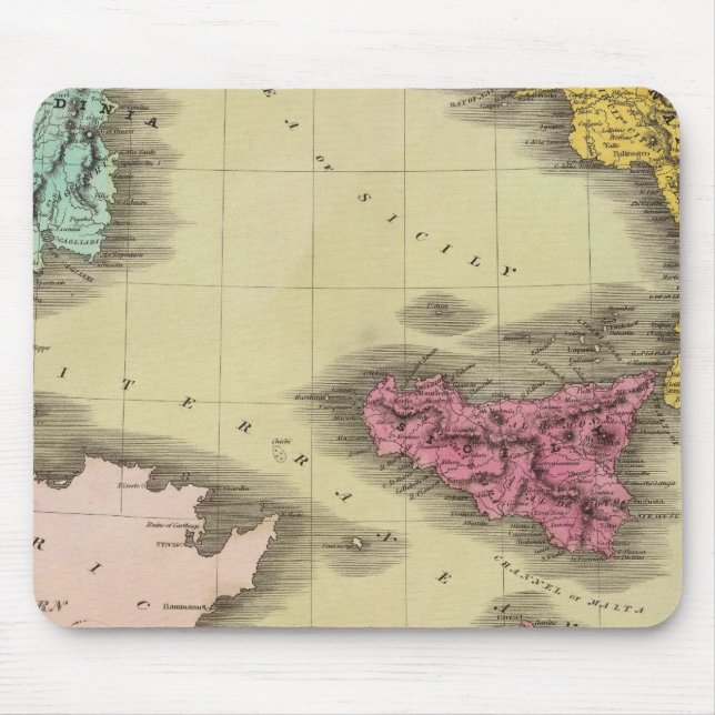 Mousepad Sul da Itália (Frente)