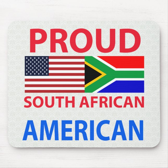 Mousepad Sul orgulhoso - afro-americano (Frente)