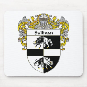 Mousepad Sullivan-Coat-of-Arms-Mantled-300x300