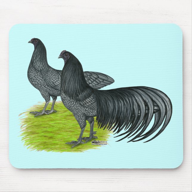 Mousepad Sumatra: Par Azul (Frente)