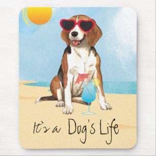 Mousepad Summer Beagle