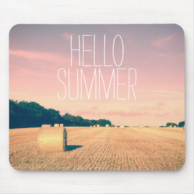 Mousepad Summer Bliss no interior inglês (Frente)