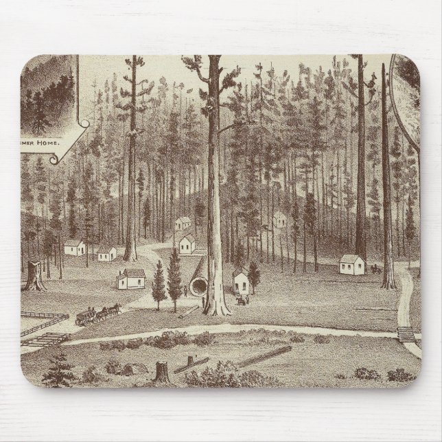 Mousepad Summer Home, residência de Lewis (Frente)
