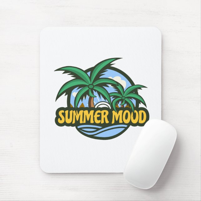 Mousepad Summer Mood (Com mouse)