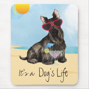 Mousepad Summer Scottish Terrier