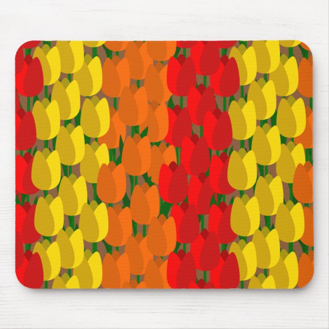 Mousepad Summer Tulip Field (Frente)