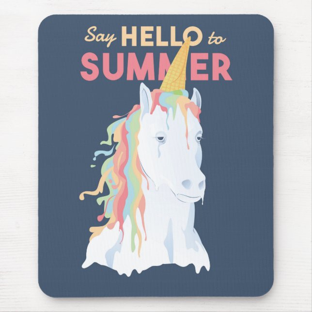 Mousepad Summer Unicorn (Frente)