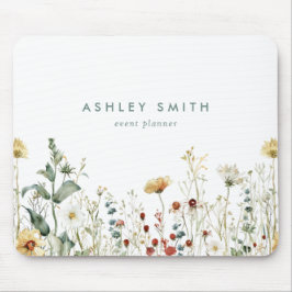 Mousepad Summer Wildflower Field