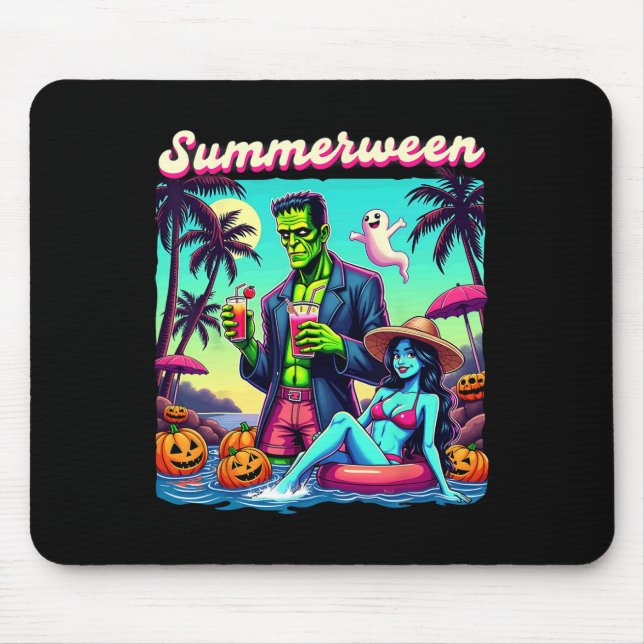 Mousepad Summerbetween Summer Halloween Zombie Frankenstein (Frente)