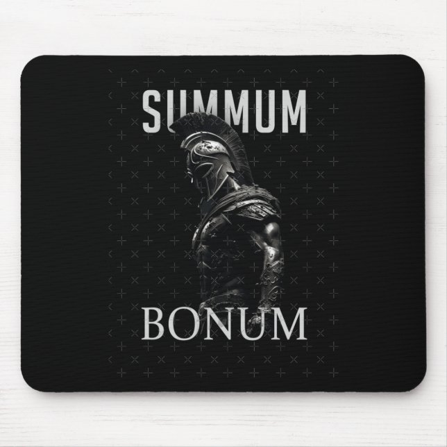 Mousepad Summum Bonum - Faça o que está certo (Frente)