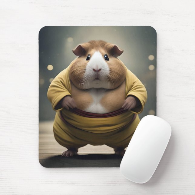 Mousepad "Sumo Squeakdown: O poderoso caçador de porcos da  (Com mouse)
