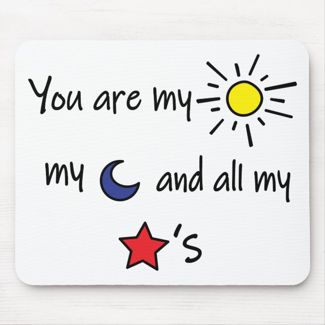 Mousepad Sun-Moon-and-Stars (Frente)
