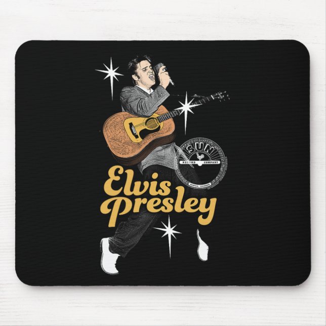 Mousepad Sun Records X Elvis Presley Dançando Com Estrelas (Frente)