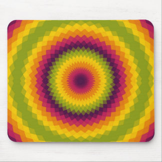 Mousepad Sunburst Psicodélico