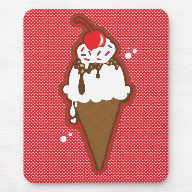 Mousepad Sundae do Fudge (Frente)