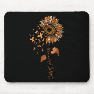 Mousepad Sunflower Leopardo Sensibiliza Lâmpada Laranja