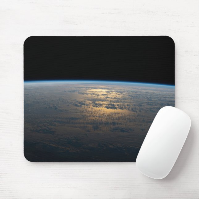 Mousepad Sunglint Beams De Um Pacífico Sul Parcialmente Nub (Com mouse)
