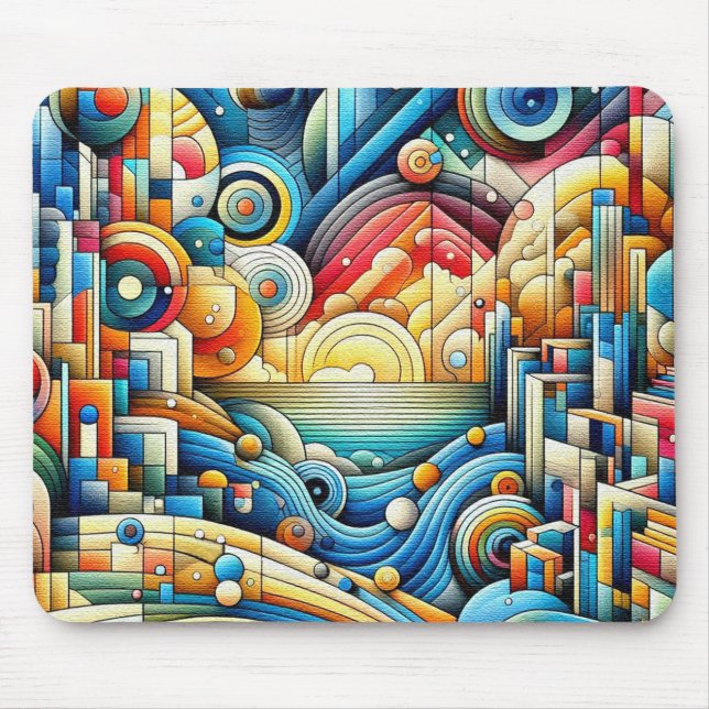 Mousepad Sunrise City  (Frente)