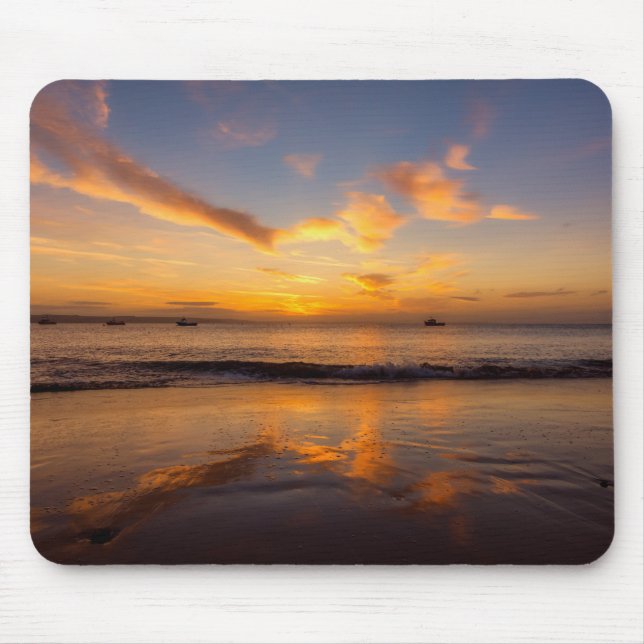 Mousepad Sunrise na praia (Frente)