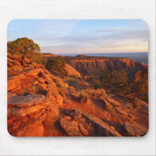 Mousepad Sunrise no Grand View Trail em CO Monument