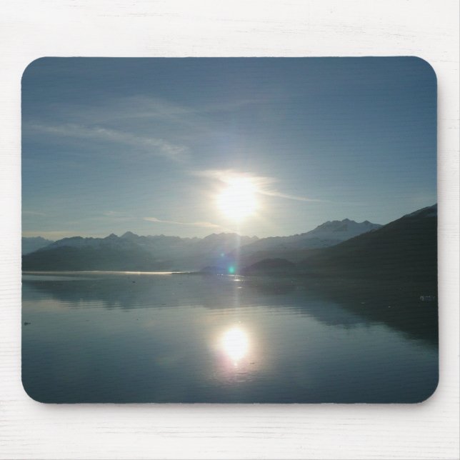 Mousepad Sunrise sobre Fjord Alaska Fotografia do College (Frente)