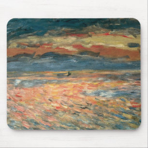 Mousepad Sunset at Sea por Pierre Renoir, Vintage de Belas