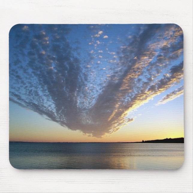 Mousepad Sunset Cloudy (Frente)
