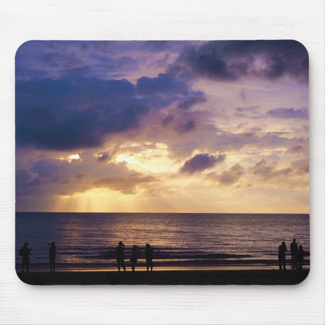 Mousepad Sunset da Costa da Malásia (Frente)