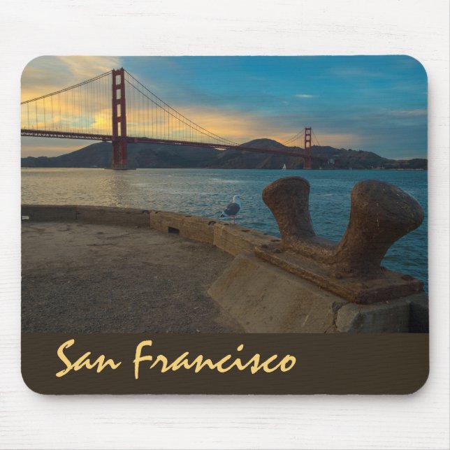Mousepad Sunset da Porta do ouro (Frente)