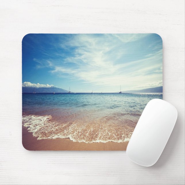 Mousepad Sunset de praia (Com mouse)