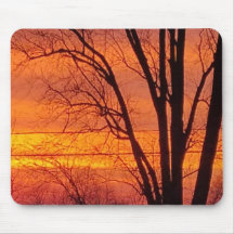 Mousepad Sunset Laranja