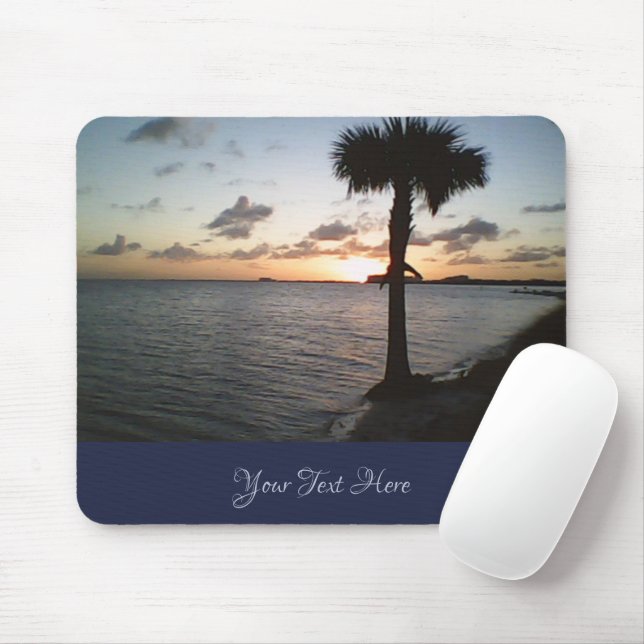 Mousepad Sunset Na Praia (Com mouse)