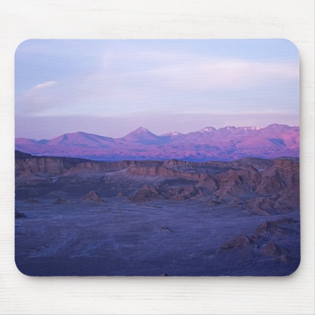 Mousepad Sunset no Vale da Lua - Chile (Frente)