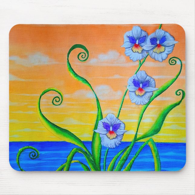 Mousepad Sunset Orquídeo (Frente)