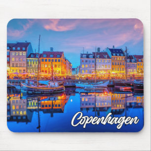 Mousepad Sunset Over Copenhagen, Dinamarca