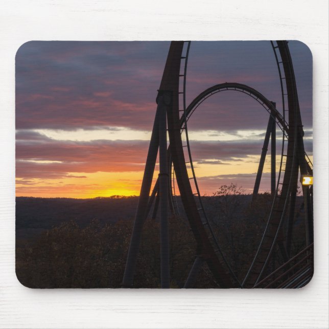 Mousepad Sunset Over Wilfire (Frente)