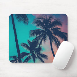 Mousepad Sunset Palms Art