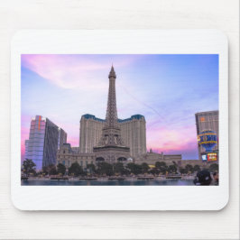 Mousepad Sunset Paris Las Vegas Tour Eiffel Fake